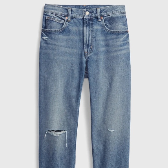 Womens Gap Authentic Denim High Rise Jeans 14/32R - Picture 4 of 13